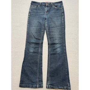 Tommy Hilfiger Jeans Women's 10 Blue Dark Wash Hope Bootcut Denim Relaxed Fit
